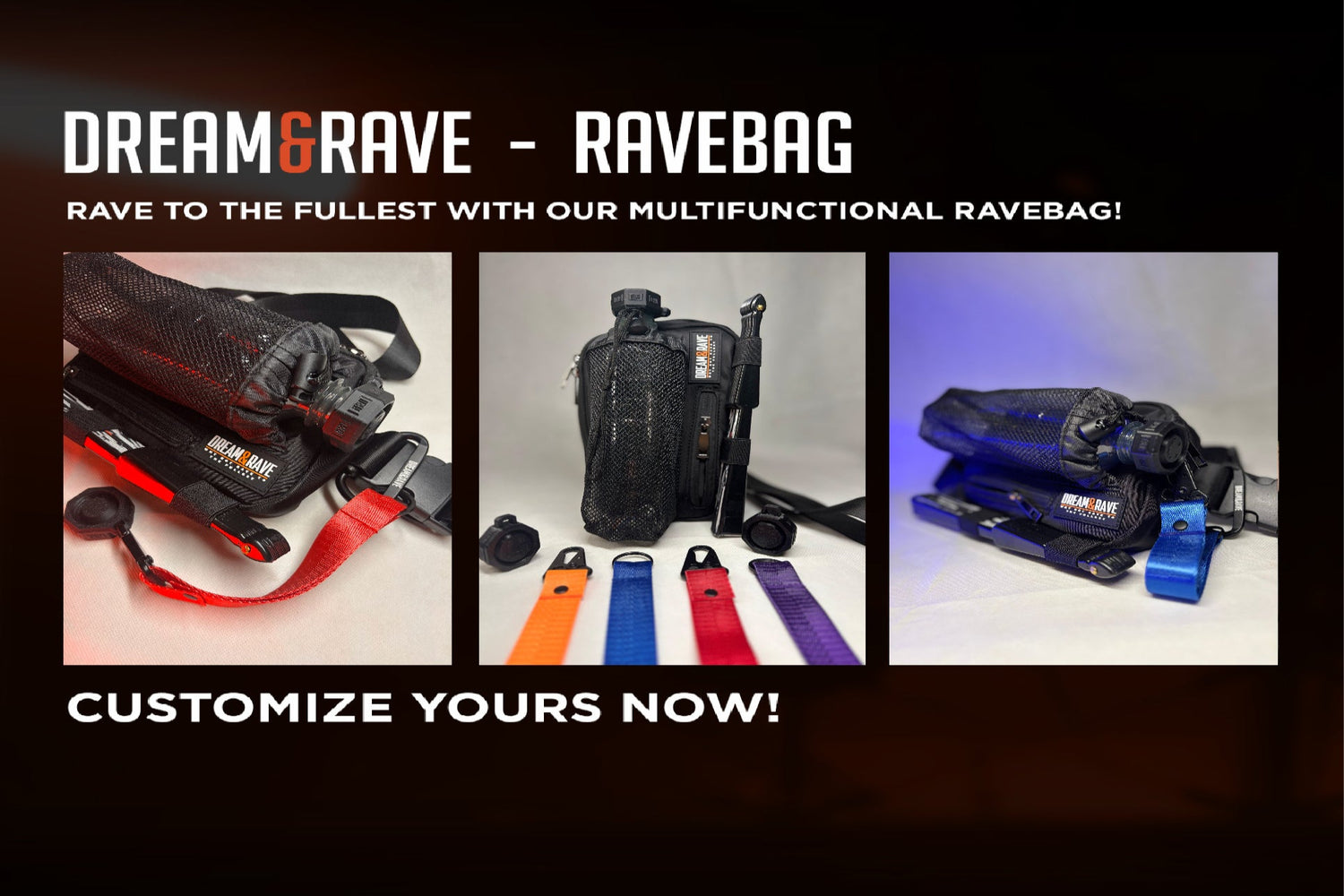 Dream&Rave - Discover the Perfect and Most Functional Rave Bags Now